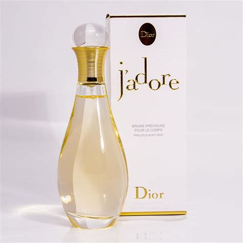 is there really j'adore satin moisture body spray